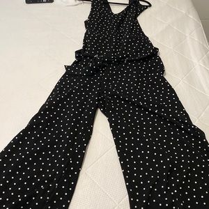 Polka dot jumpsuit